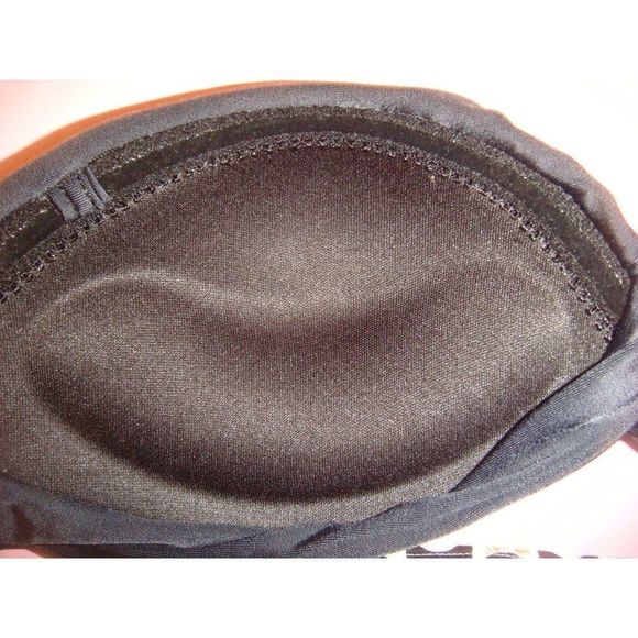 PilyQ Barcelona Tyler Rose S BIKINI Ula'La SWIRL bandeau top+bottom Black GOLD - Picture 3 of 5